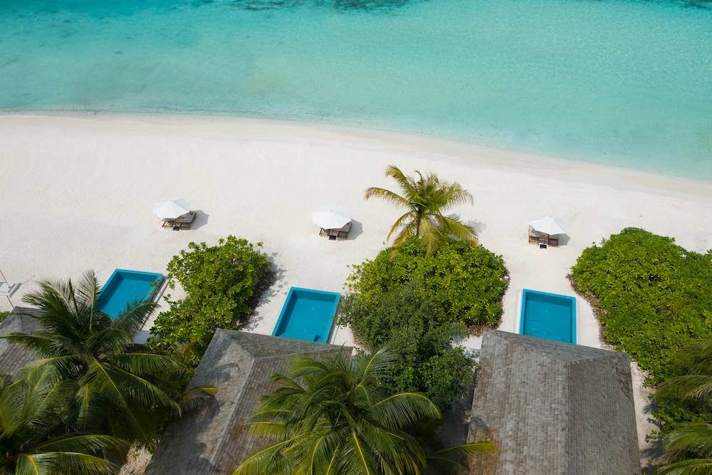 Beach Villa with Pool at Emerald Faarufushi Resort & Spa, view 5